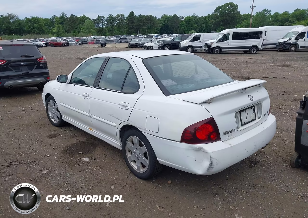 2004 Nissan Sentra Se-R VIN:3N1AB51DX4L734167 - 3