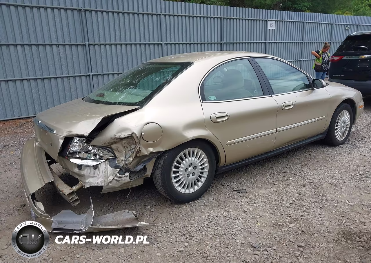 2001 Mercury Sable Gs VIN:1MEFM50U11A635673 - 4