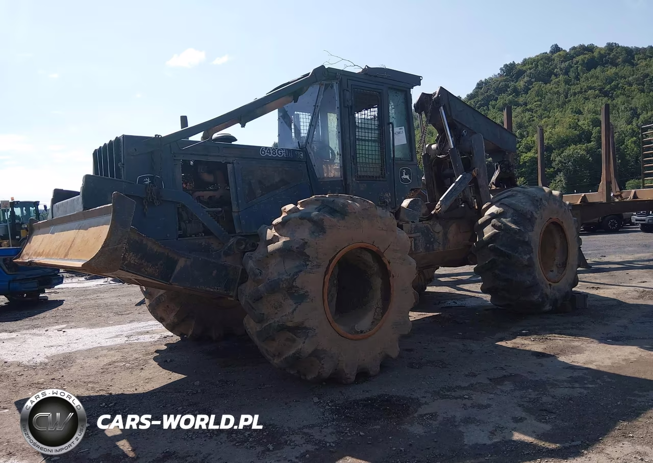 1997 John Deere 648G Iii Grapple Skidder VIN:0000DW648GX598148 - 2