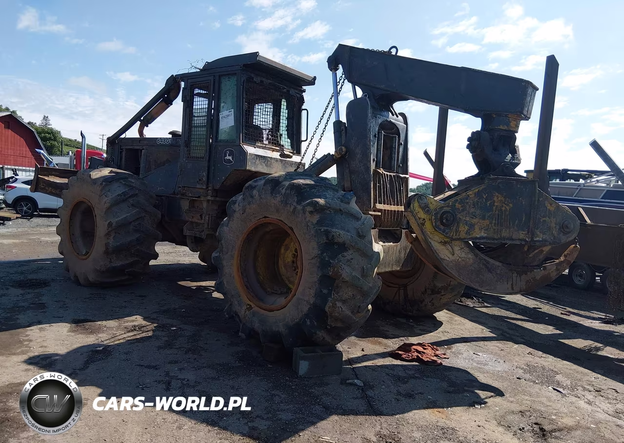 1997 John Deere 648G Iii Grapple Skidder VIN:0000DW648GX598148 - 3