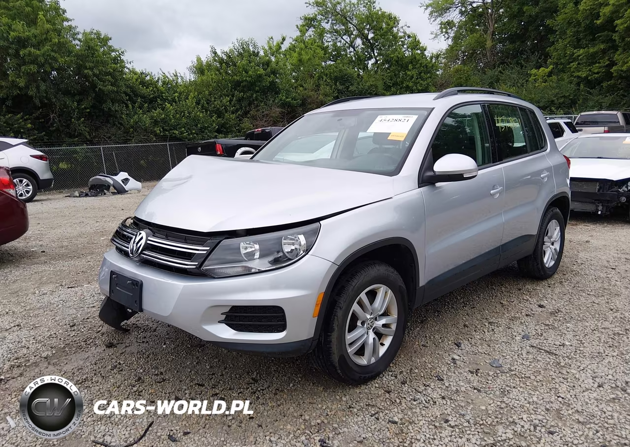 2015 Volkswagen Tiguan S VIN:WVGAV7AX0FW597548 - 2