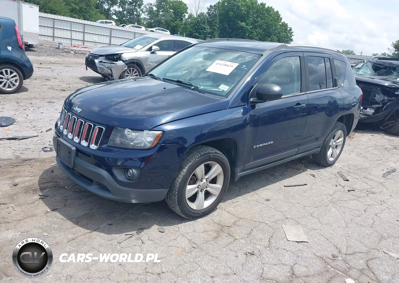 2014 Jeep Compass Sport VIN:1C4NJDBBXED503527 - 2