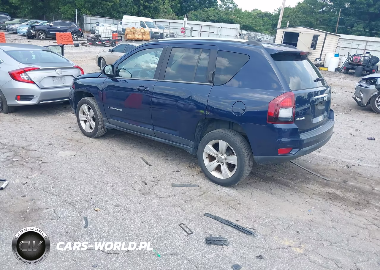 2014 Jeep Compass Sport VIN:1C4NJDBBXED503527 - 3