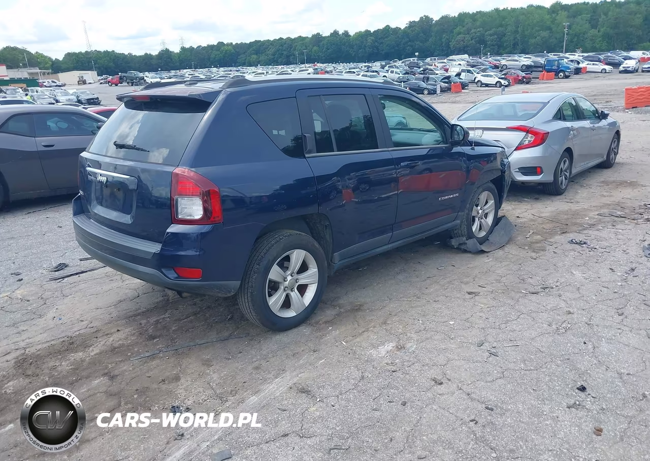 2014 Jeep Compass Sport VIN:1C4NJDBBXED503527 - 4
