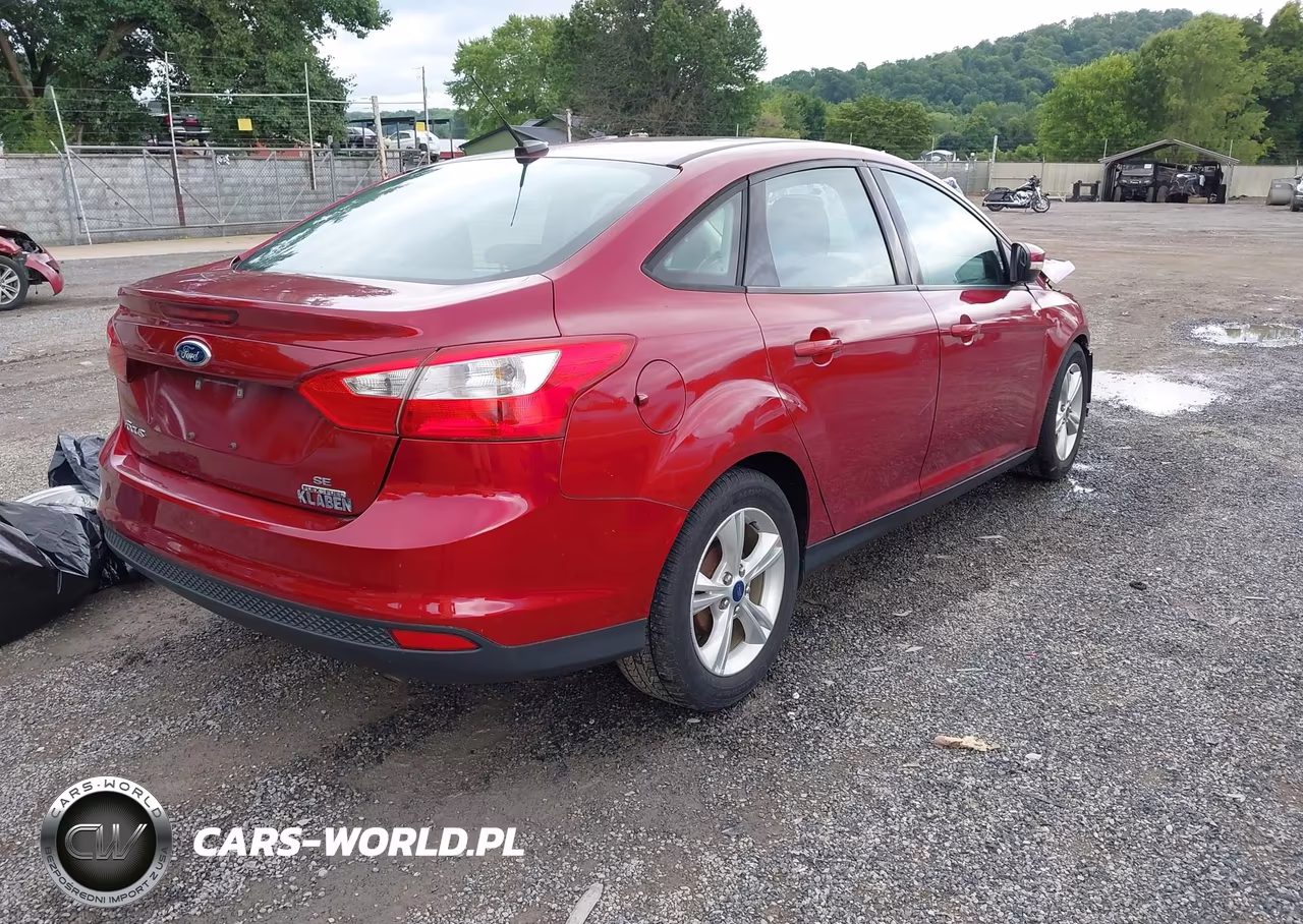 2014 Ford Focus Se VIN:1FADP3F2XEL354093 - 4