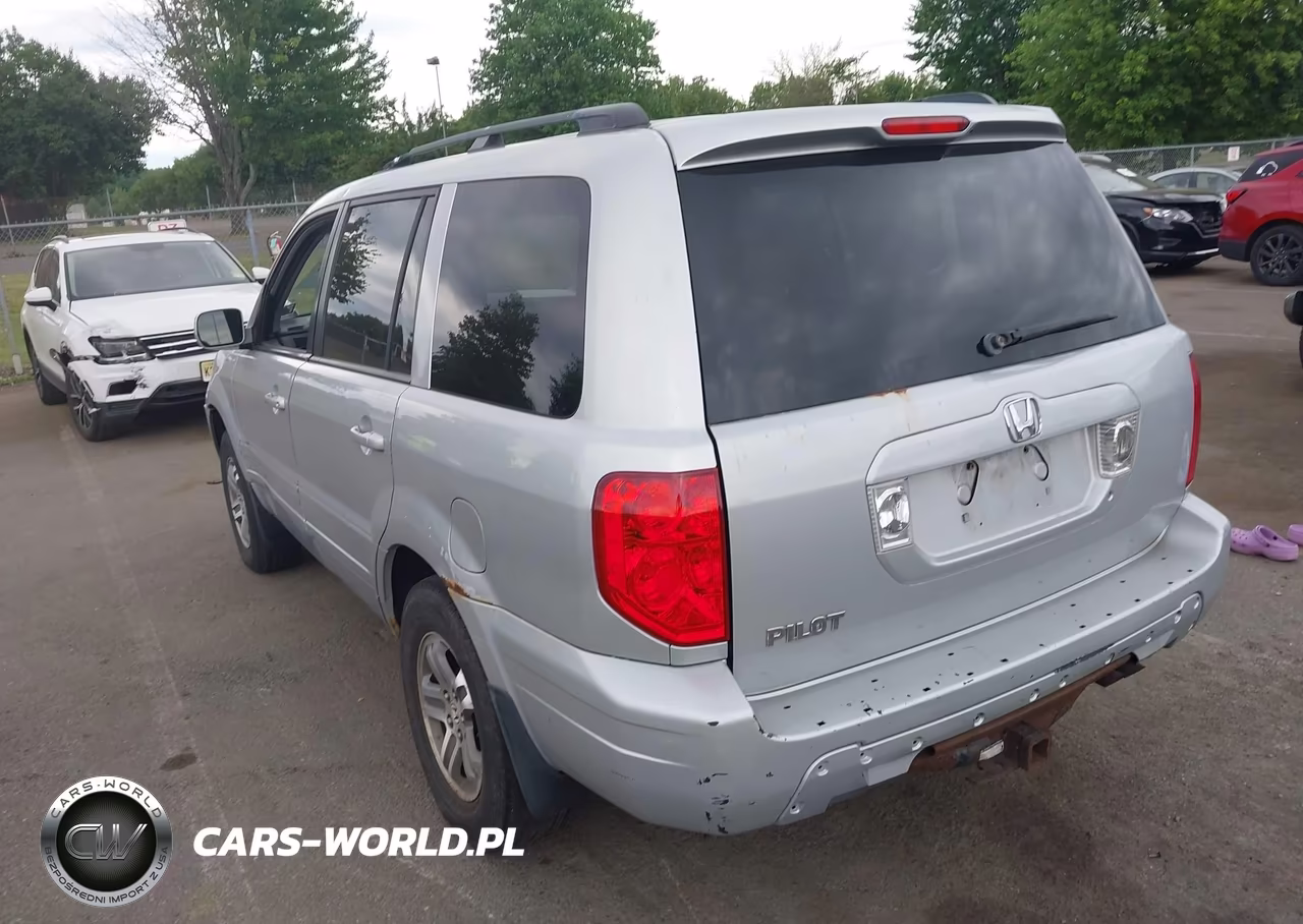 2004 Honda Pilot Ex-L VIN:2HKYF18594H578758 - 3