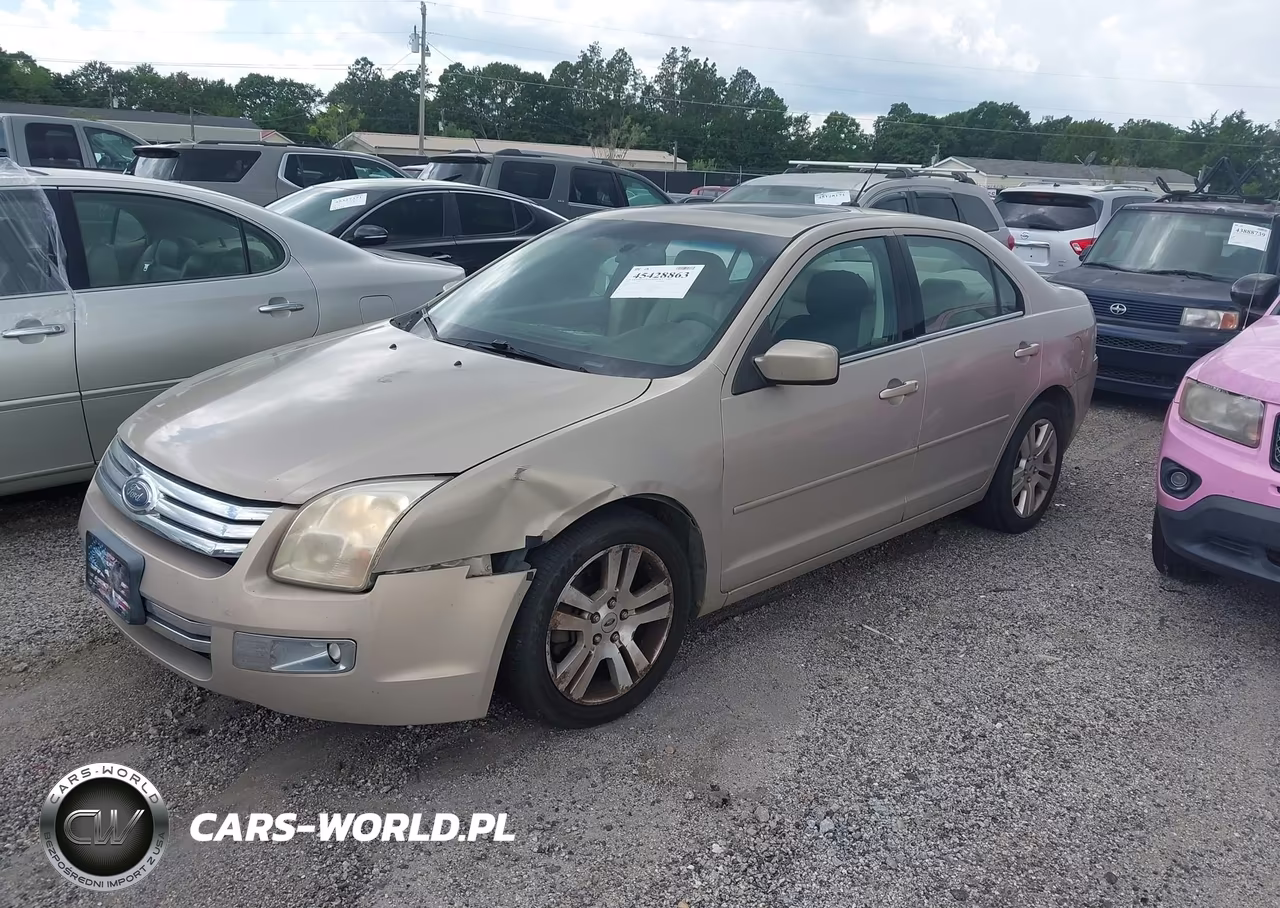 2007 Ford Fusion Sel VIN:3FAHP08177R167550 - 2