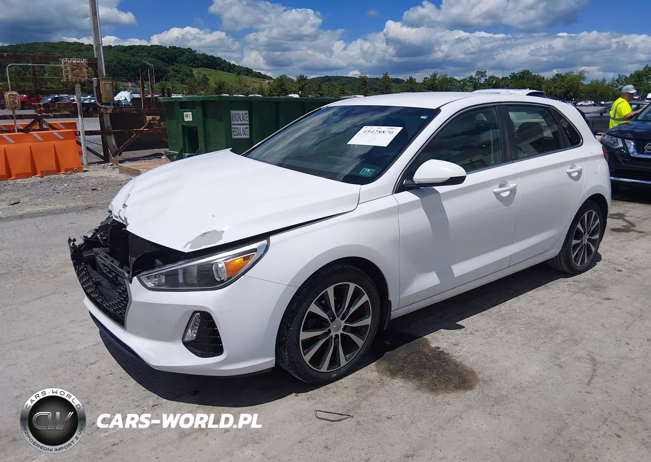 2018 Hyundai Elantra Gt VIN:KMHH35LE5JU013282 - 2