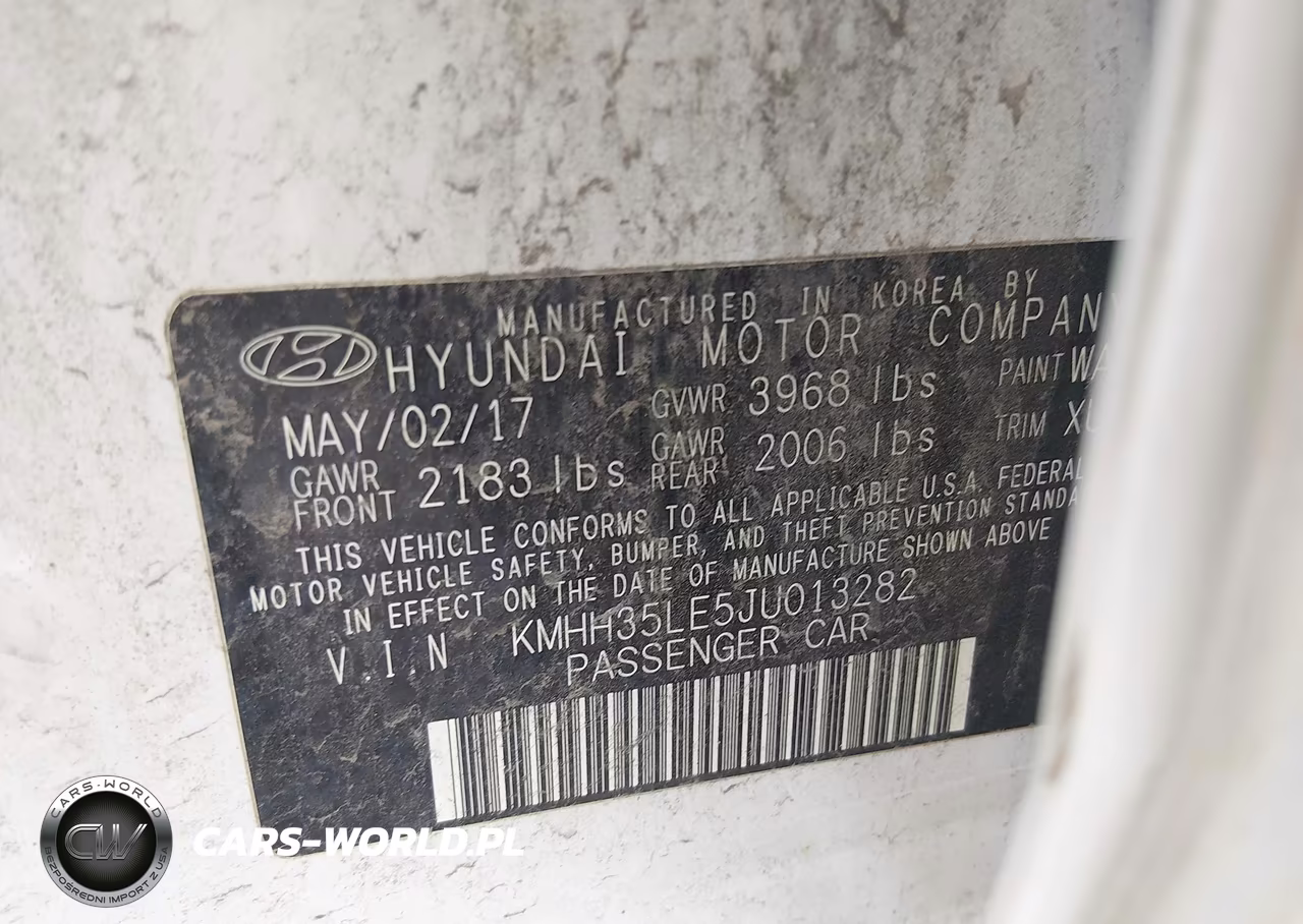 2018 Hyundai Elantra Gt VIN:KMHH35LE5JU013282 - 9