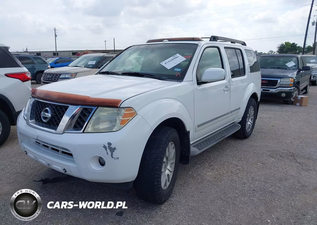 2010 Nissan Pathfinder Le VIN:5N1AR1NNZAC616052 - 2