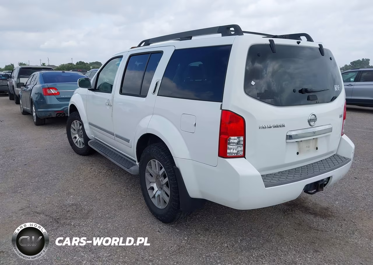 2010 Nissan Pathfinder Le VIN:5N1AR1NNZAC616052 - 3