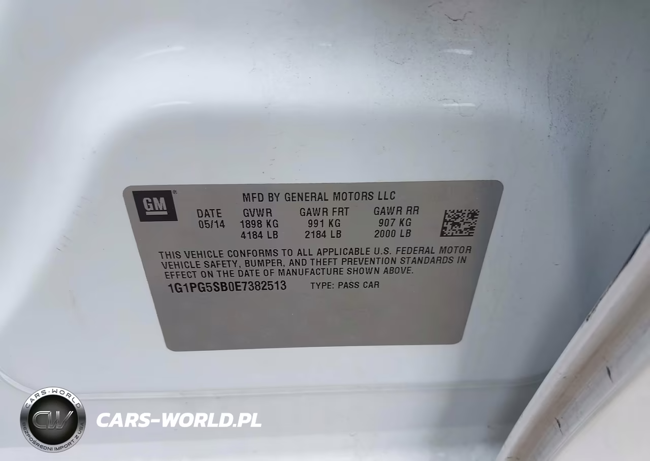 2014 Chevrolet Cruze Ltz VIN:1G1PG5SB0E7382513 - 9