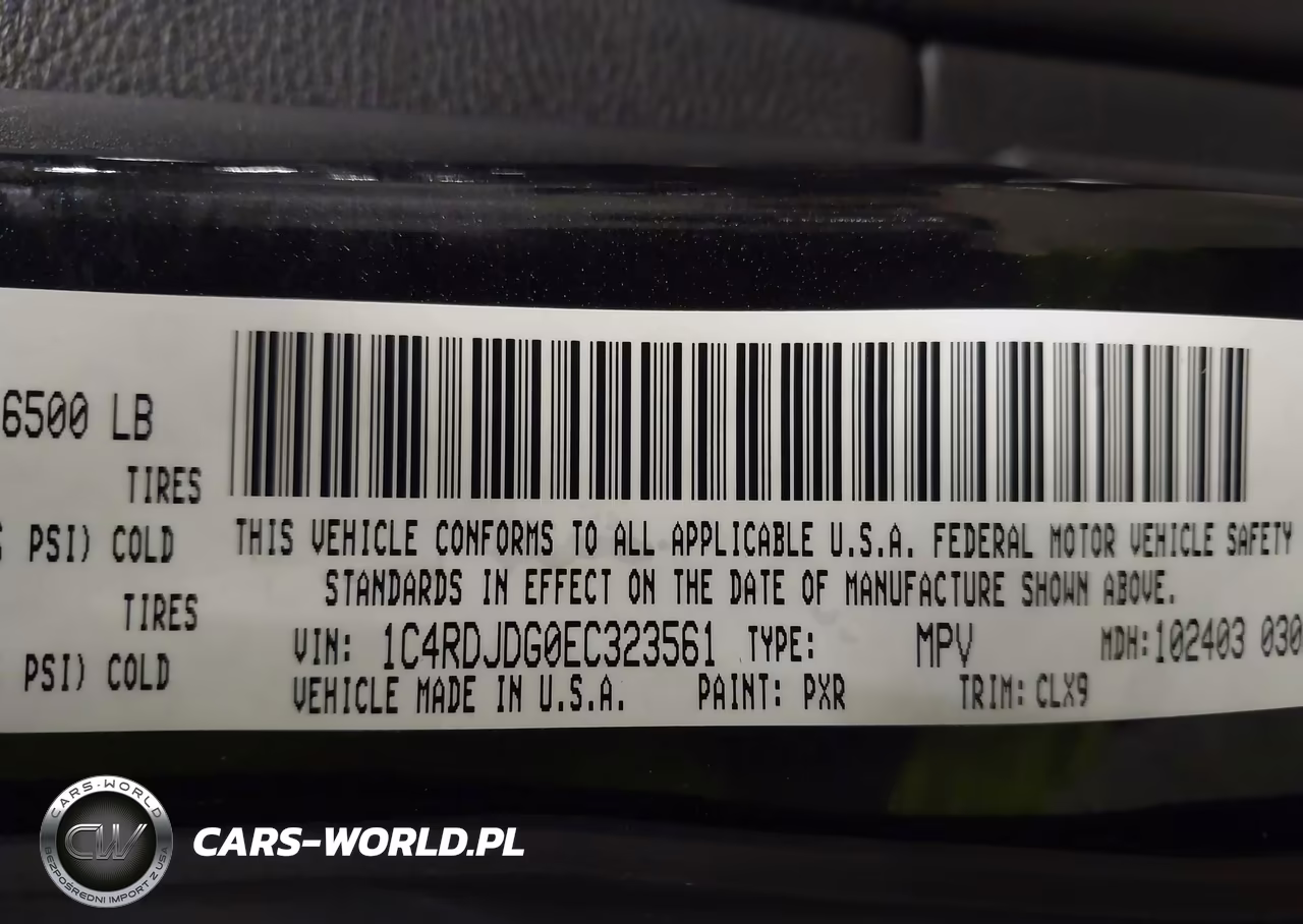 2014 Dodge Durango Limited VIN:1C4RDJDG0EC323561 - 9