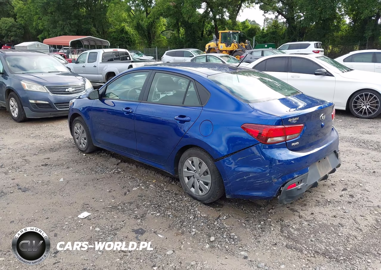 2020 Kia Rio S VIN:3KPA24ADXLE345717 - 3