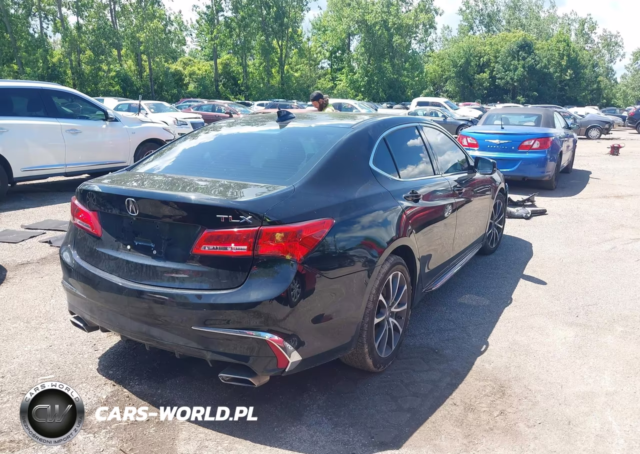 2018 Acura Tlx Tech Pkg VIN:19UUB2F57JA009933 - 4