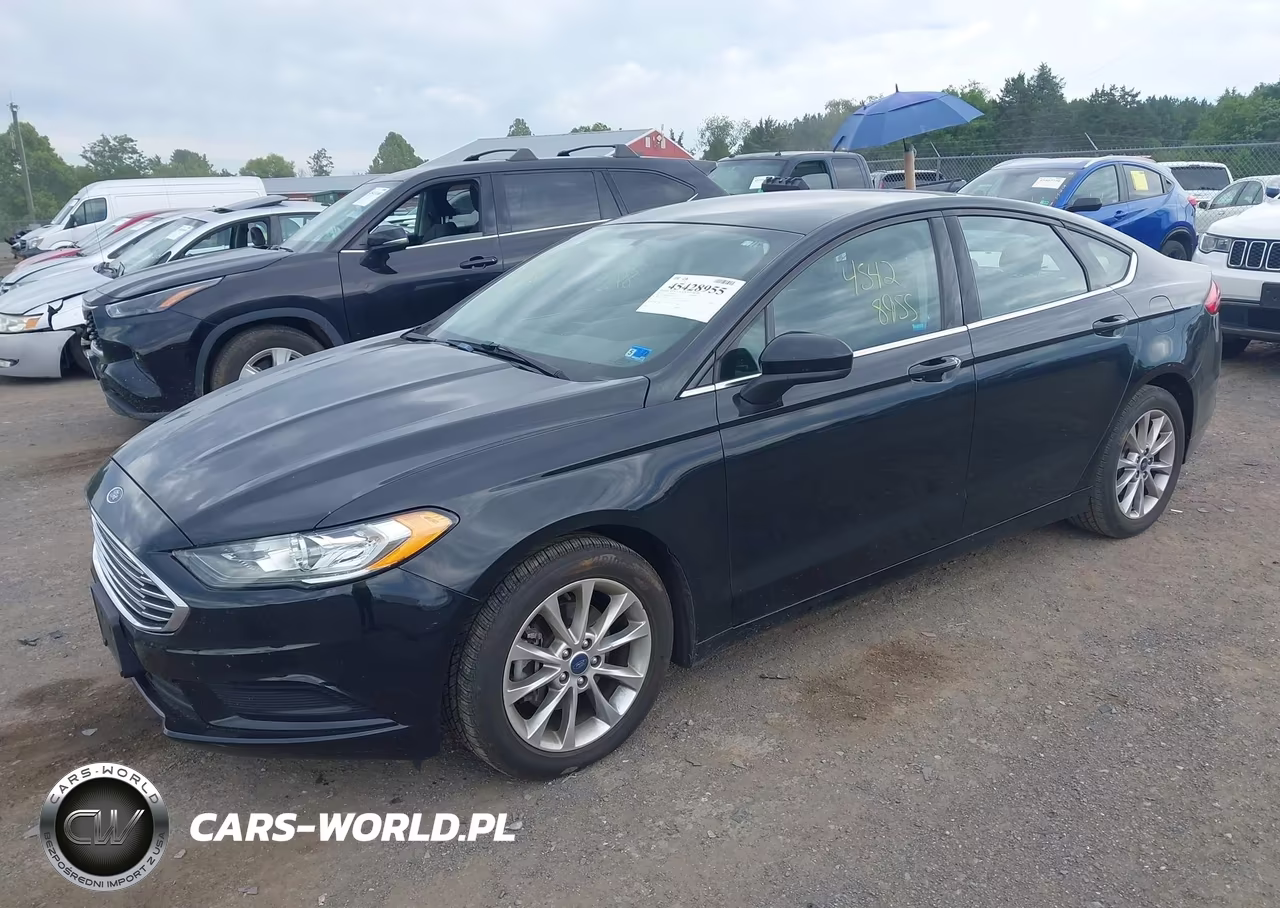 2017 Ford Fusion Se VIN:3FA6P0HD7HR256859 - 2