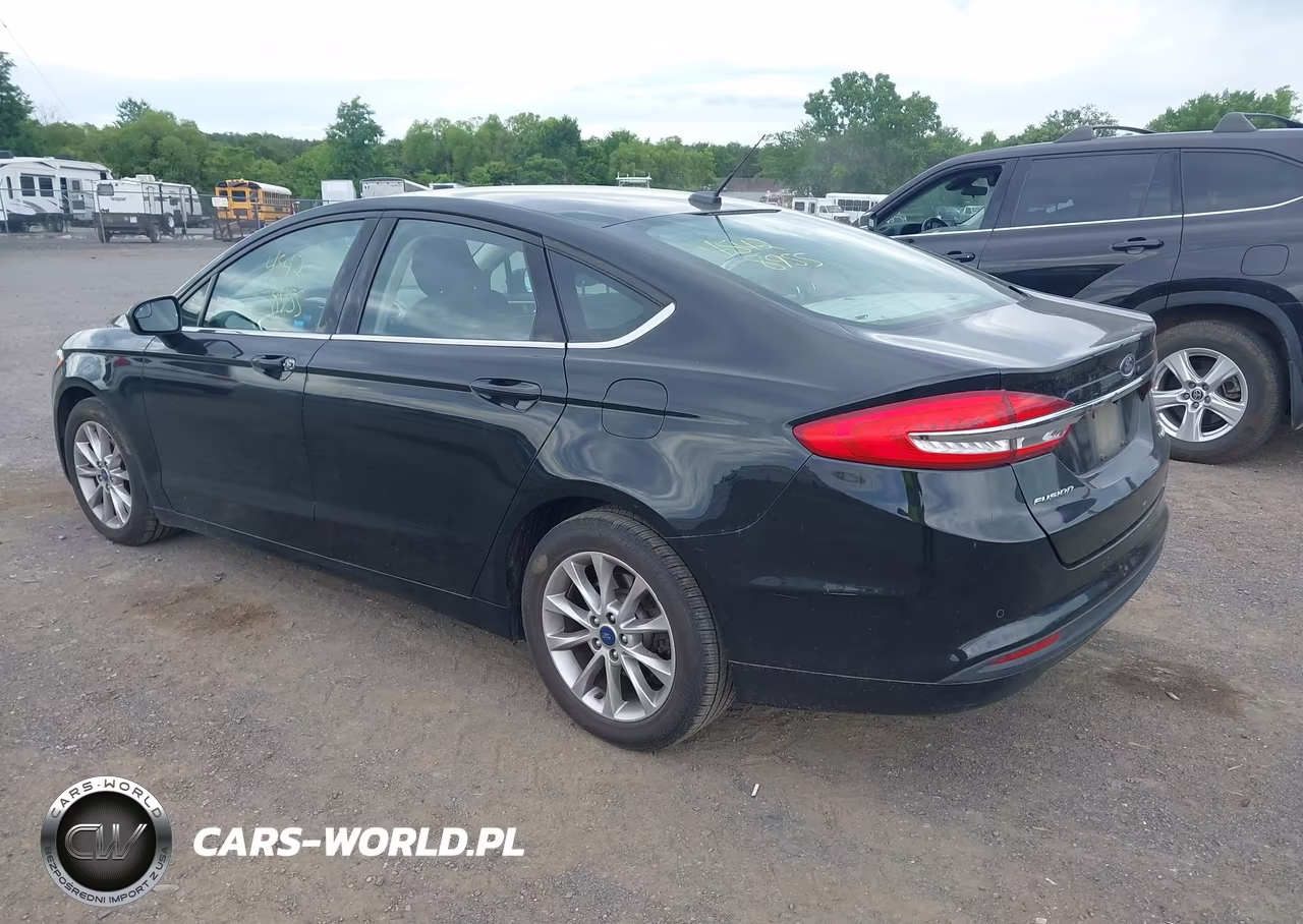 2017 Ford Fusion Se VIN:3FA6P0HD7HR256859 - 3