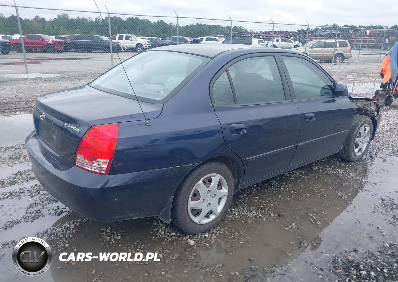 2005 Hyundai Elantra Gls-Gt VIN:KMHDN46D25U965653 - 4