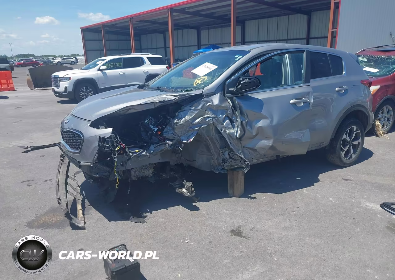 2022 Kia Sportage Lx VIN:KNDPMCAC1N7001010 - 2