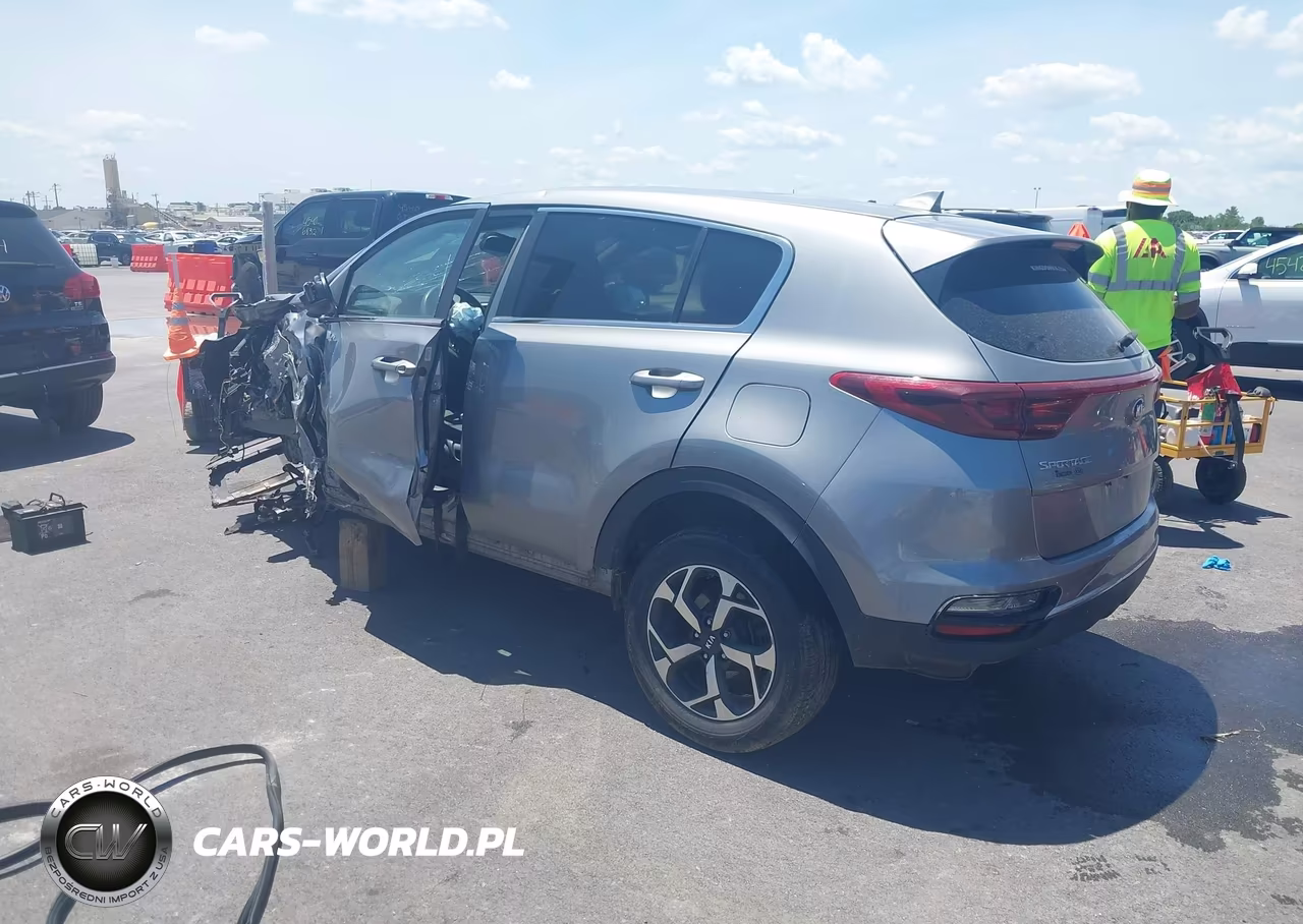 2022 Kia Sportage Lx VIN:KNDPMCAC1N7001010 - 3