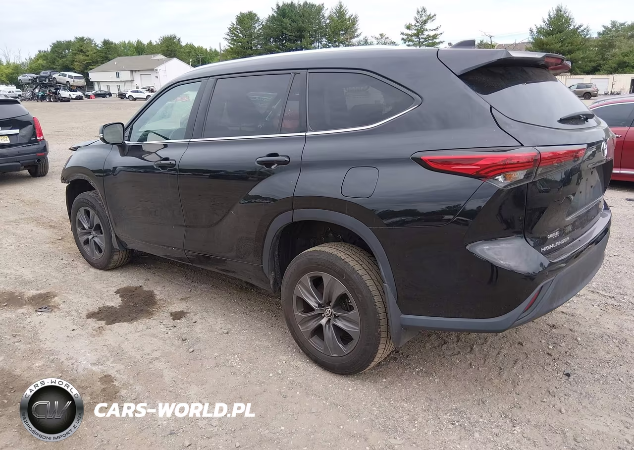 2021 Toyota Highlander Xle VIN:5TDGZRBHXMS541782 - 3