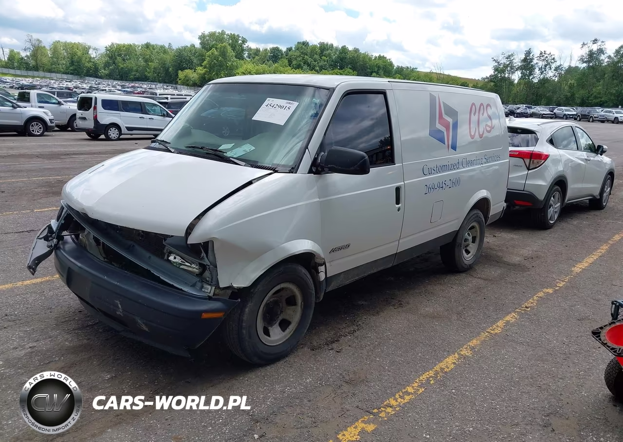 2002 Chevrolet Astro VIN:1GCDM19X02B101901 - 2