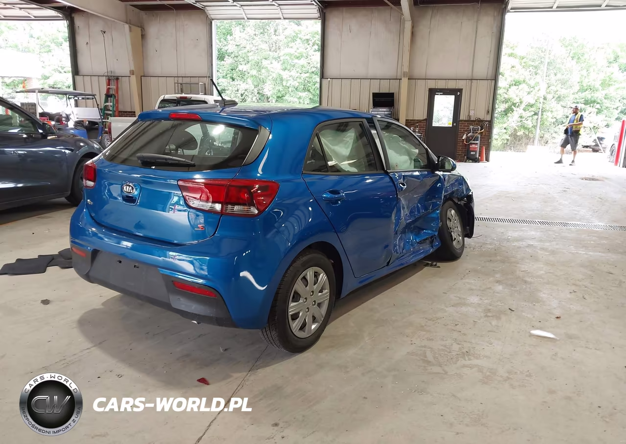 2021 Kia Rio 5-Door S VIN:3KPA25AD0ME366258 - 4