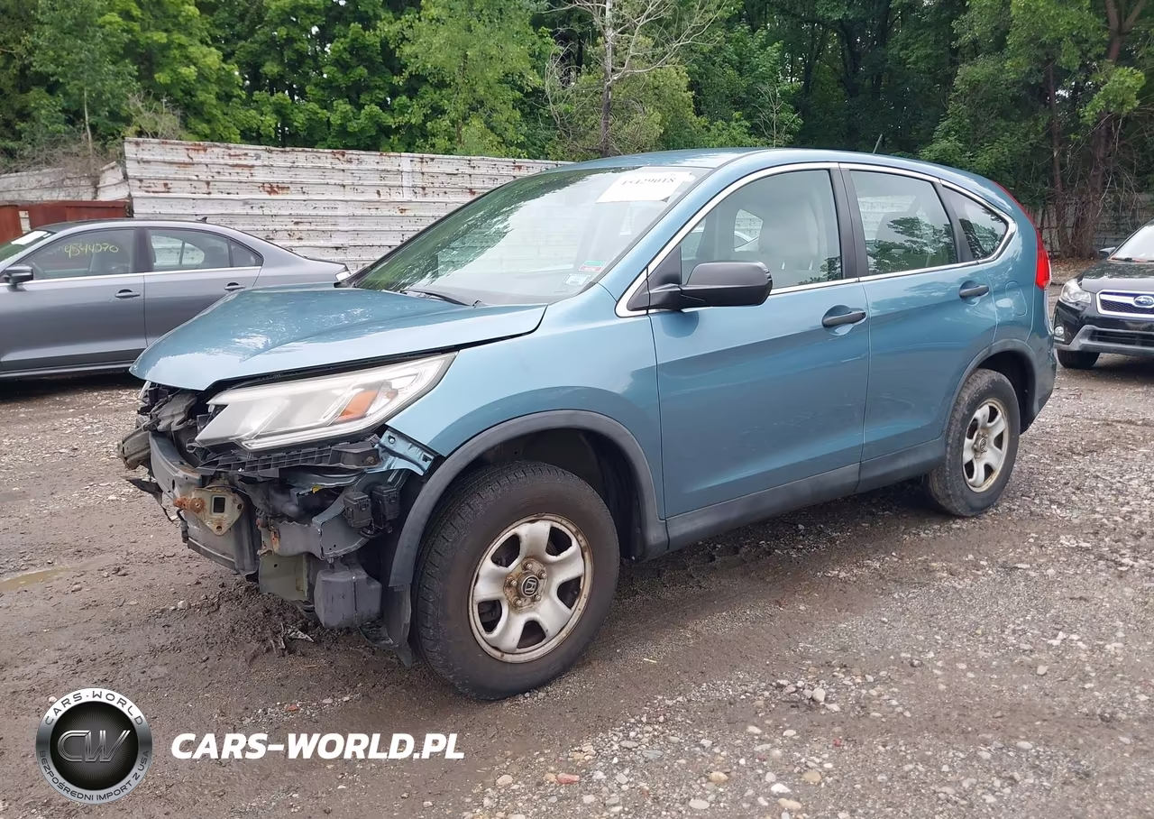 2015 Honda Cr-V Lx VIN:5J6RM4H30FL076868 - 2