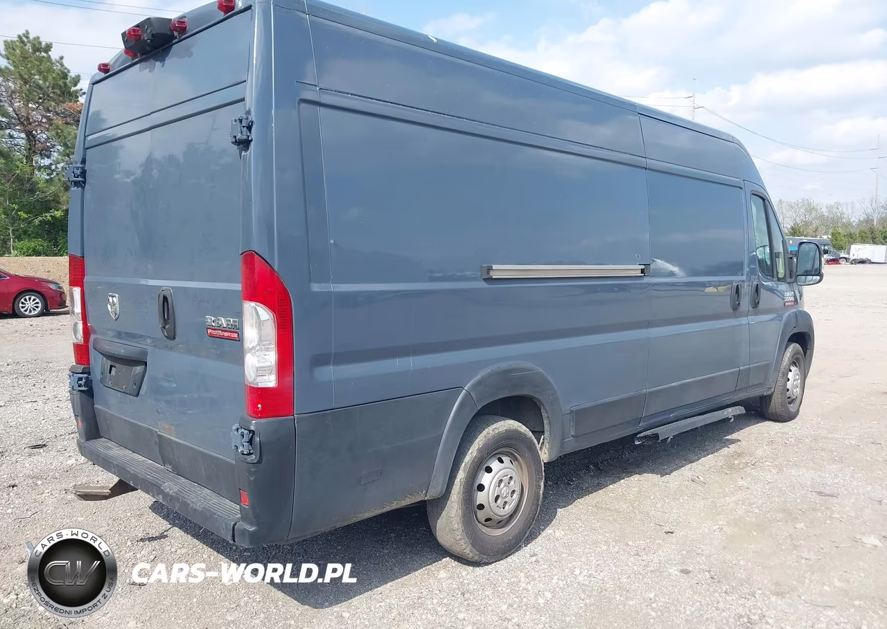 2019 Ram Promaster 3500 Cargo Van High Roof 159 Wb Ext VIN:3C6URVJG6KE563958 - 4