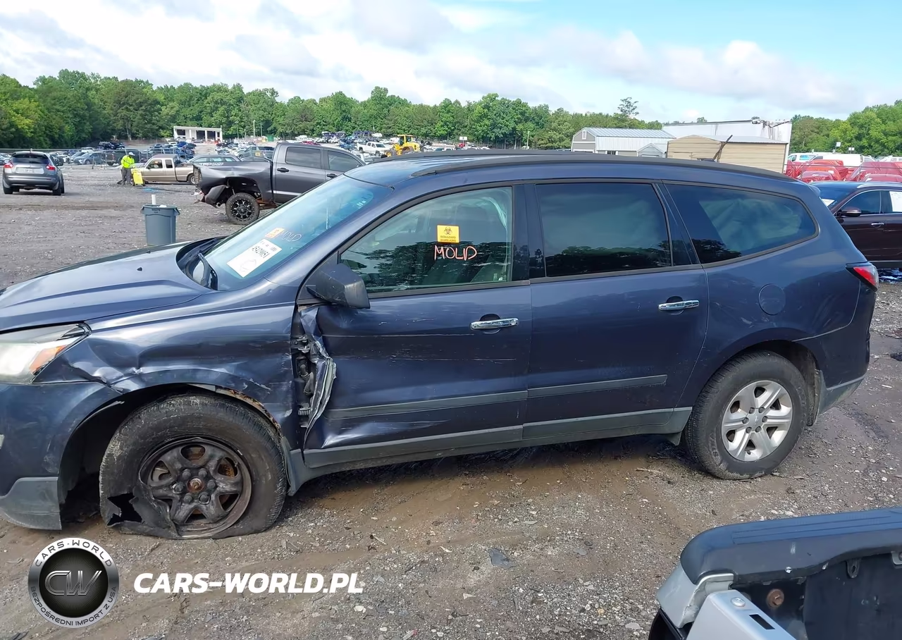 2013 Chevrolet Traverse Ls VIN:1GNKRFED0DJ227693 - 14
