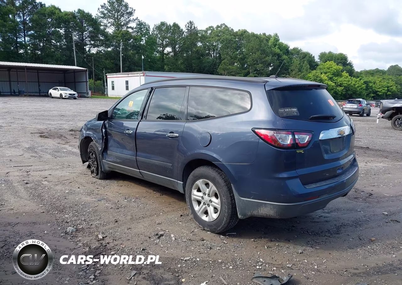 2013 Chevrolet Traverse Ls VIN:1GNKRFED0DJ227693 - 3