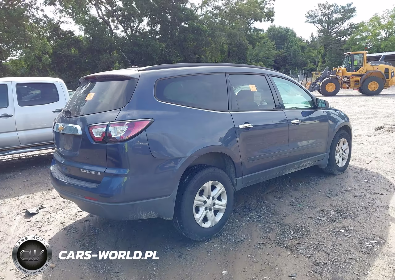 2013 Chevrolet Traverse Ls VIN:1GNKRFED0DJ227693 - 4