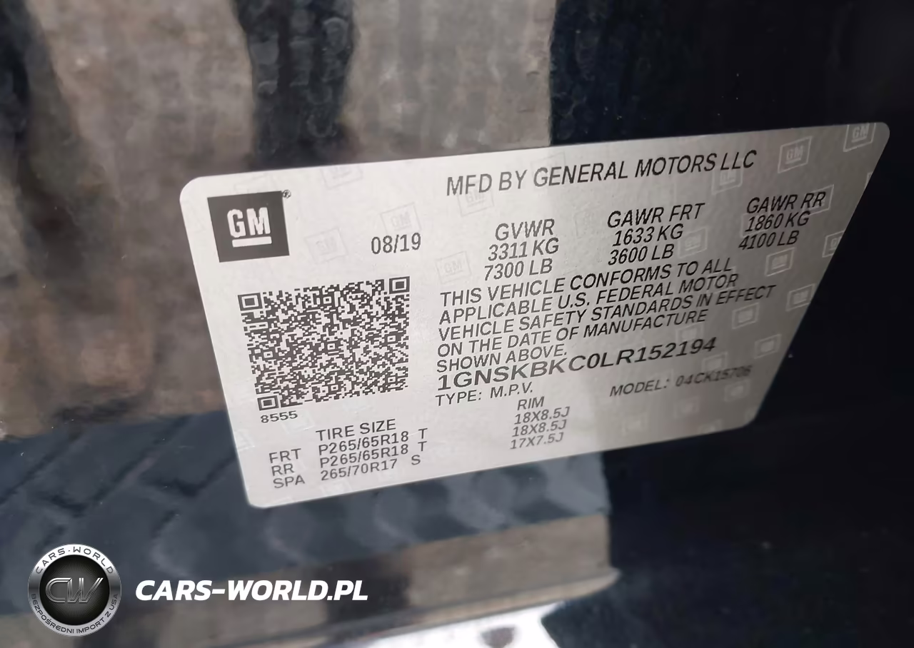 2020 Chevrolet Tahoe 4Wd Lt VIN:1GNSKBKC0LR152194 - 9
