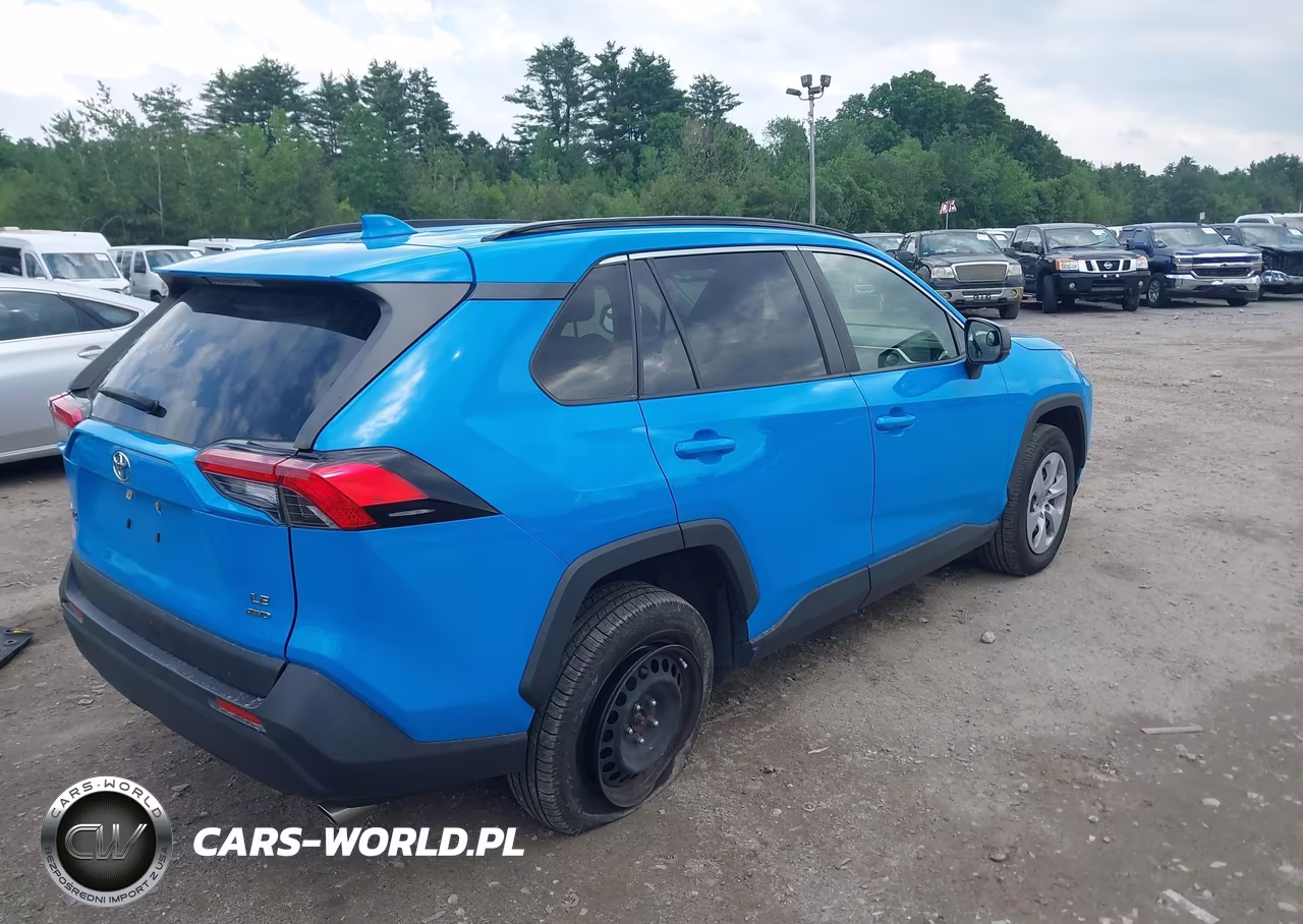 2021 Toyota Rav4 Le VIN:JTMF1RFV8MD074313 - 4