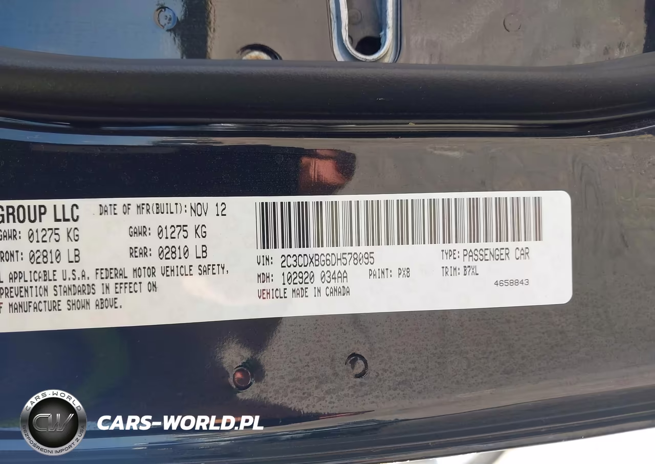 2013 Dodge Charger Se VIN:2C3CDXBG6DH578095 - 9