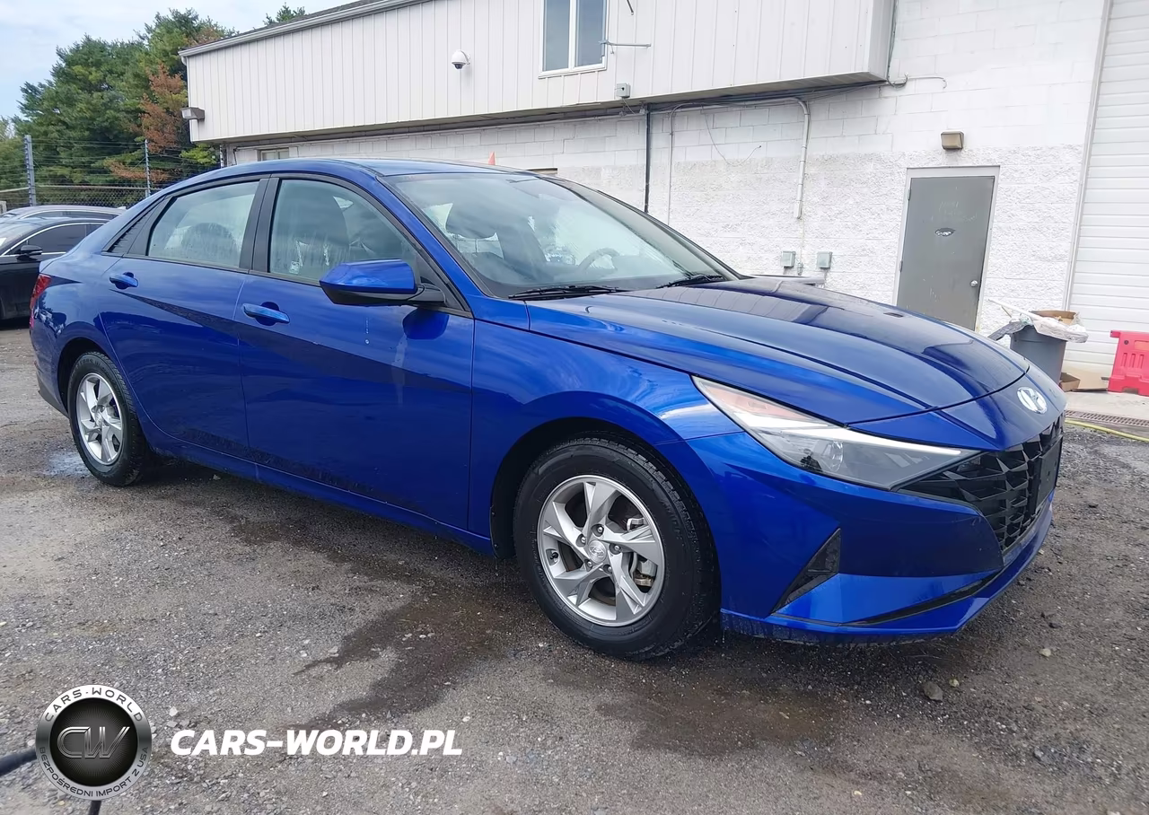 2021 Hyundai Elantra Se VIN:5NPLL4AG6MH048537 - 1
