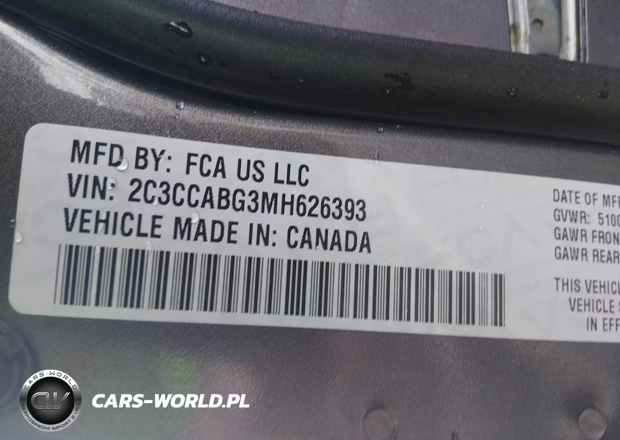 2021 Chrysler 300 300S VIN:2C3CCABG3MH626393 - 9