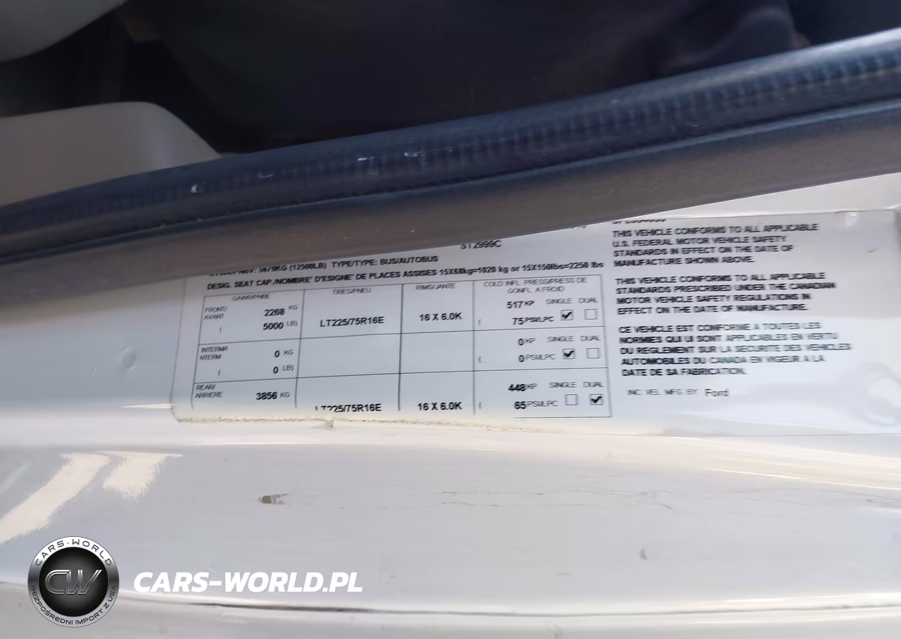 2018 Ford E-350 Cutaway VIN:1FDEE3F68JDC20979 - 6