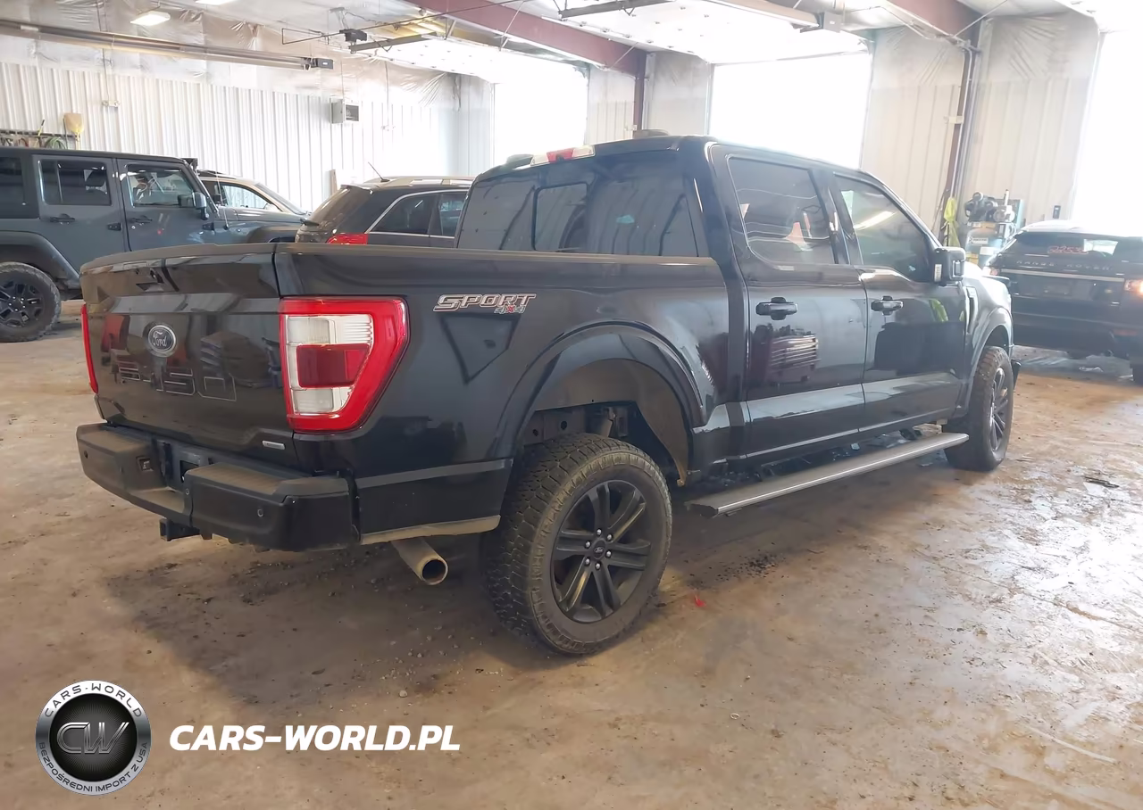2021 Ford F-150 Lariat VIN:1FTFW1E89MFA08016 - 4