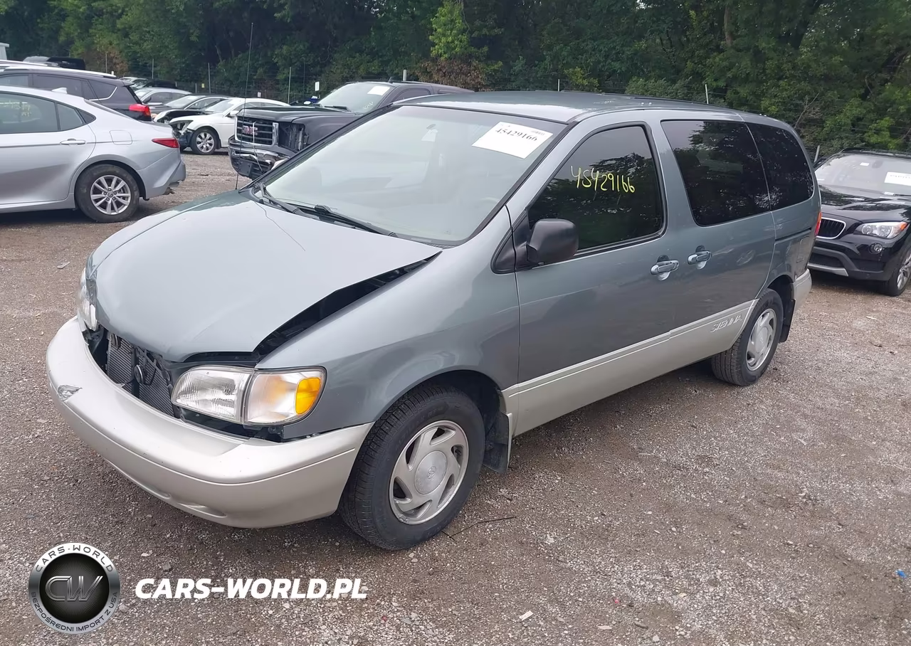 2000 Toyota Sienna Le-Xle VIN:4T3ZF13C5YU240136 - 2