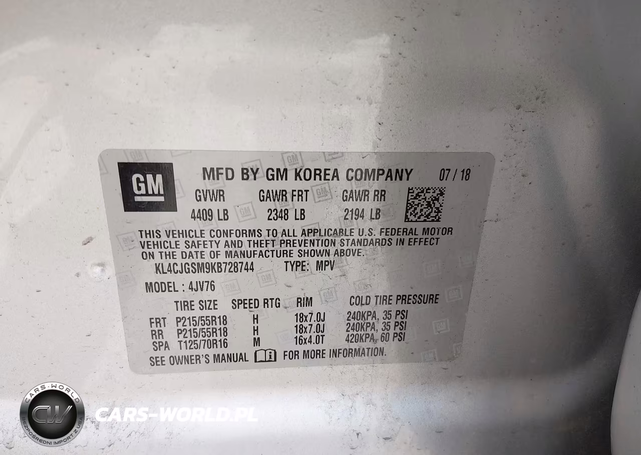 2019 Buick Encore Awd Essence VIN:KL4CJGSM9KB728744 - 9