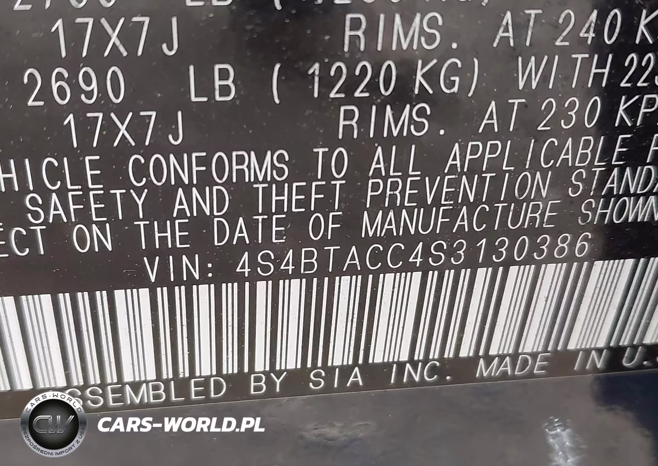 2025 Subaru Outback Premium VIN:4S4BTACC4S3130386 - 9