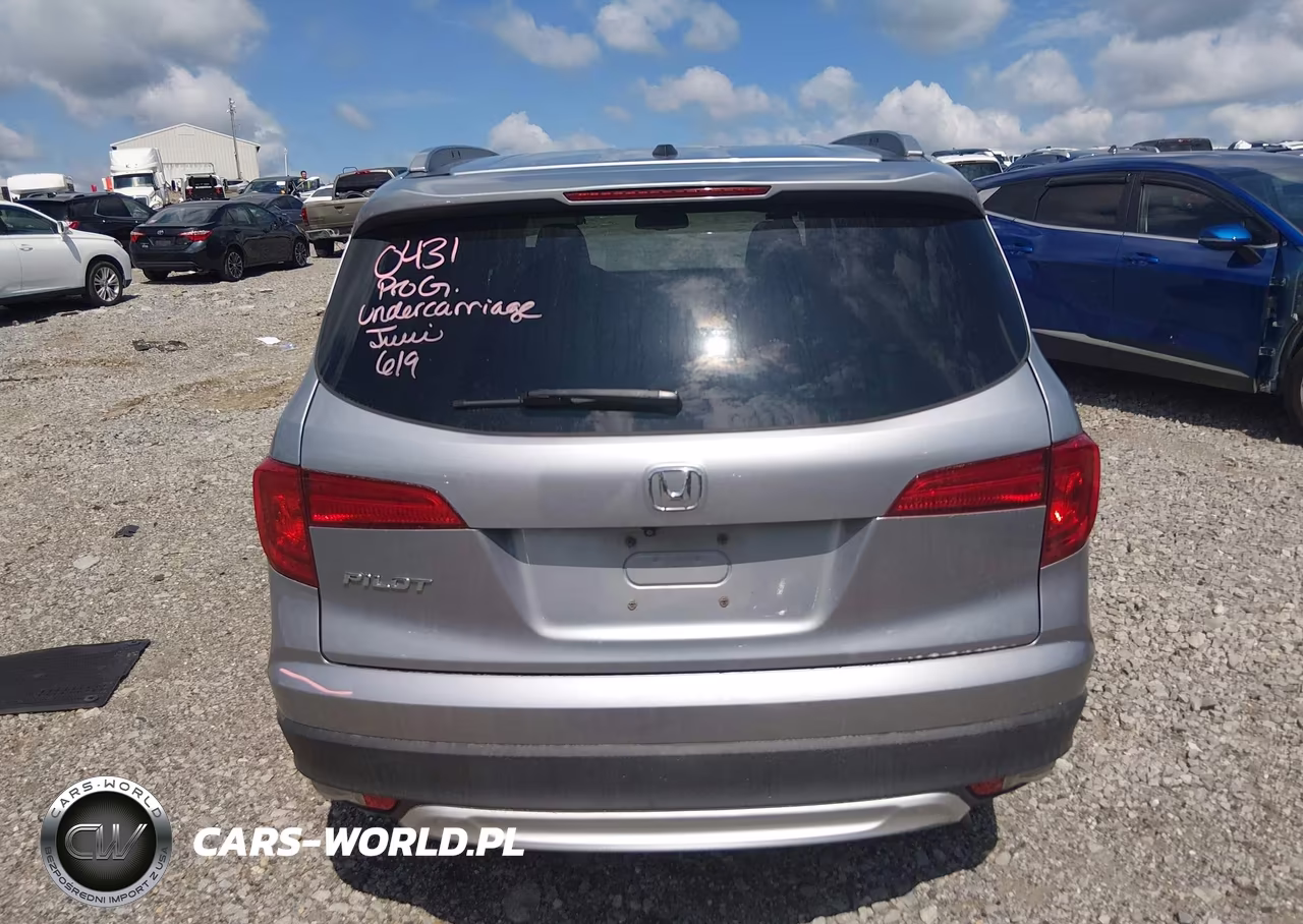 2016 Honda Pilot Ex-L VIN:5FNYF5H54GB051656 - 16