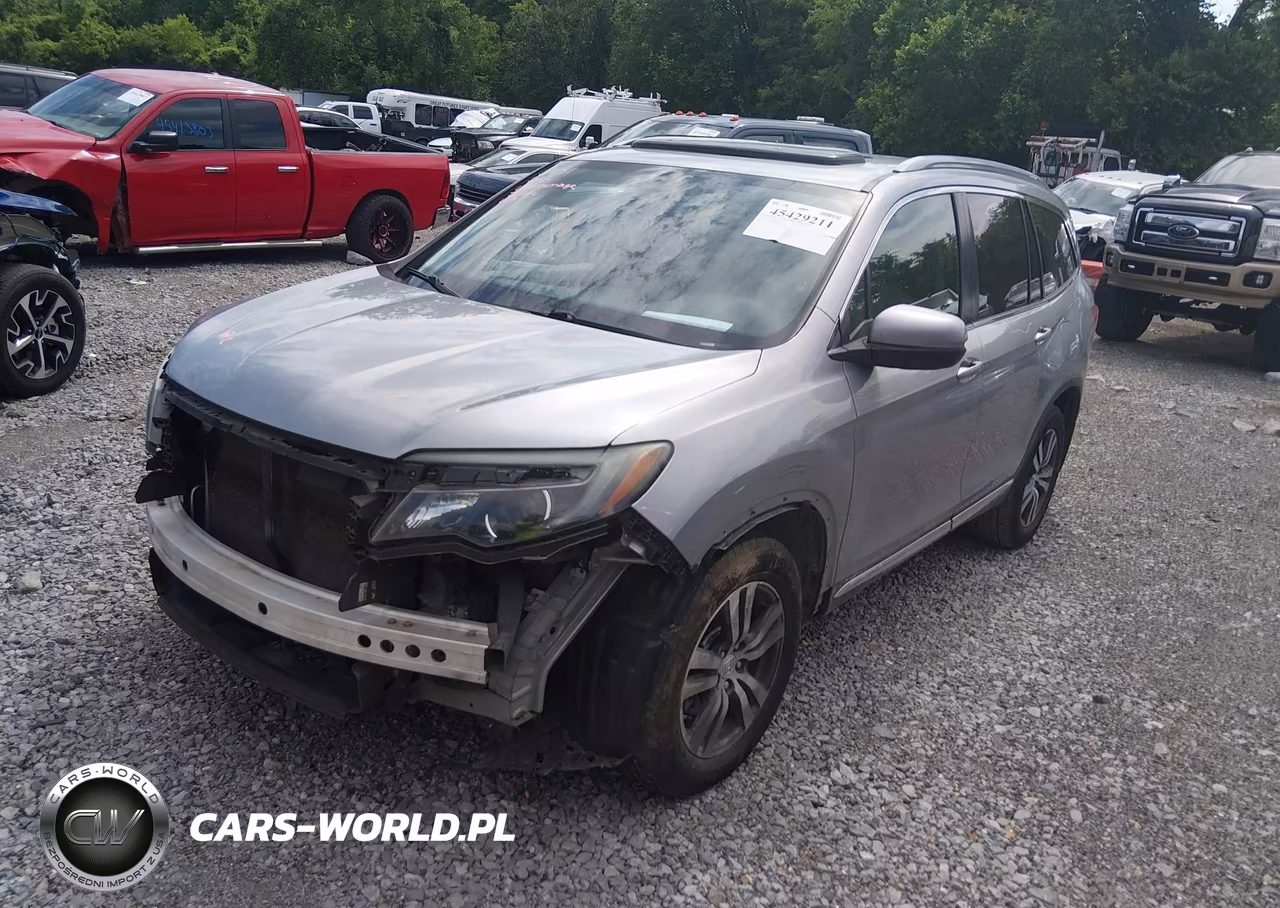 2016 Honda Pilot Ex-L VIN:5FNYF5H54GB051656 - 2