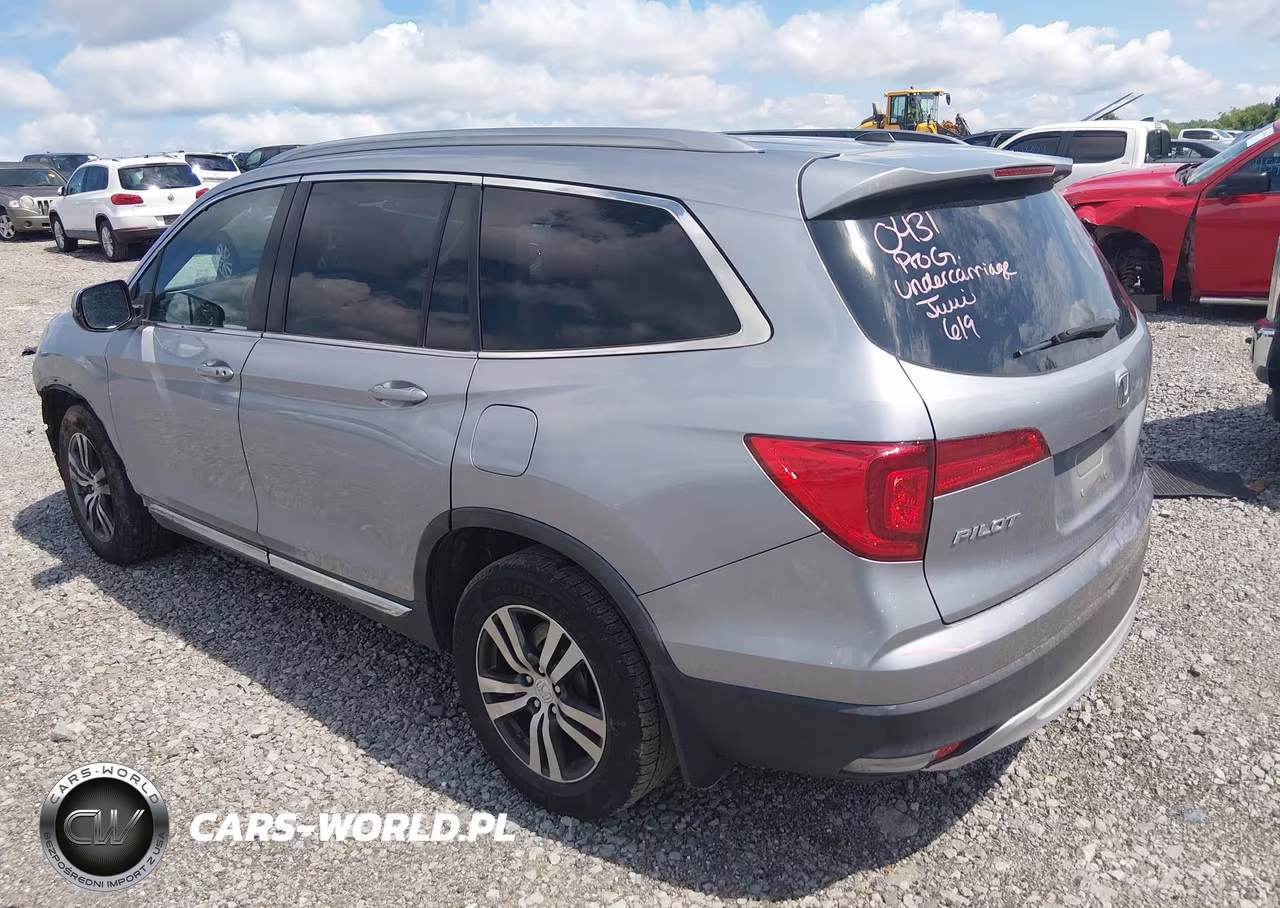 2016 Honda Pilot Ex-L VIN:5FNYF5H54GB051656 - 3