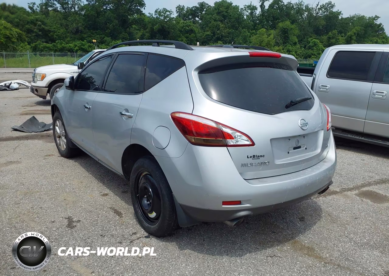 2012 Nissan Murano Sv VIN:JN8AZ1MU7CW112118 - 3
