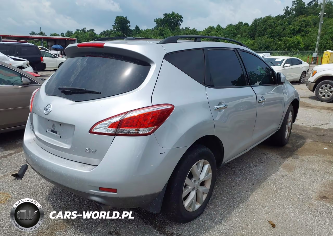 2012 Nissan Murano Sv VIN:JN8AZ1MU7CW112118 - 4