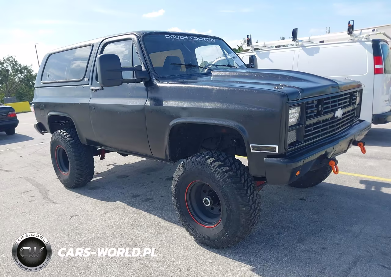 1986 Chevrolet D10 Military Blazer