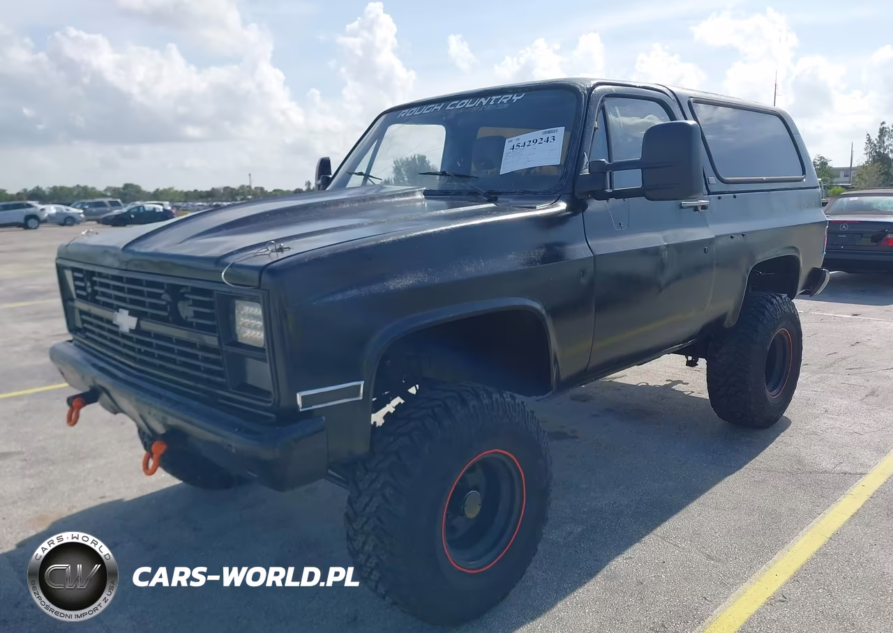 1986 Chevrolet D10 Military Blazer VIN:1G8ED18J9GF192291 - 2