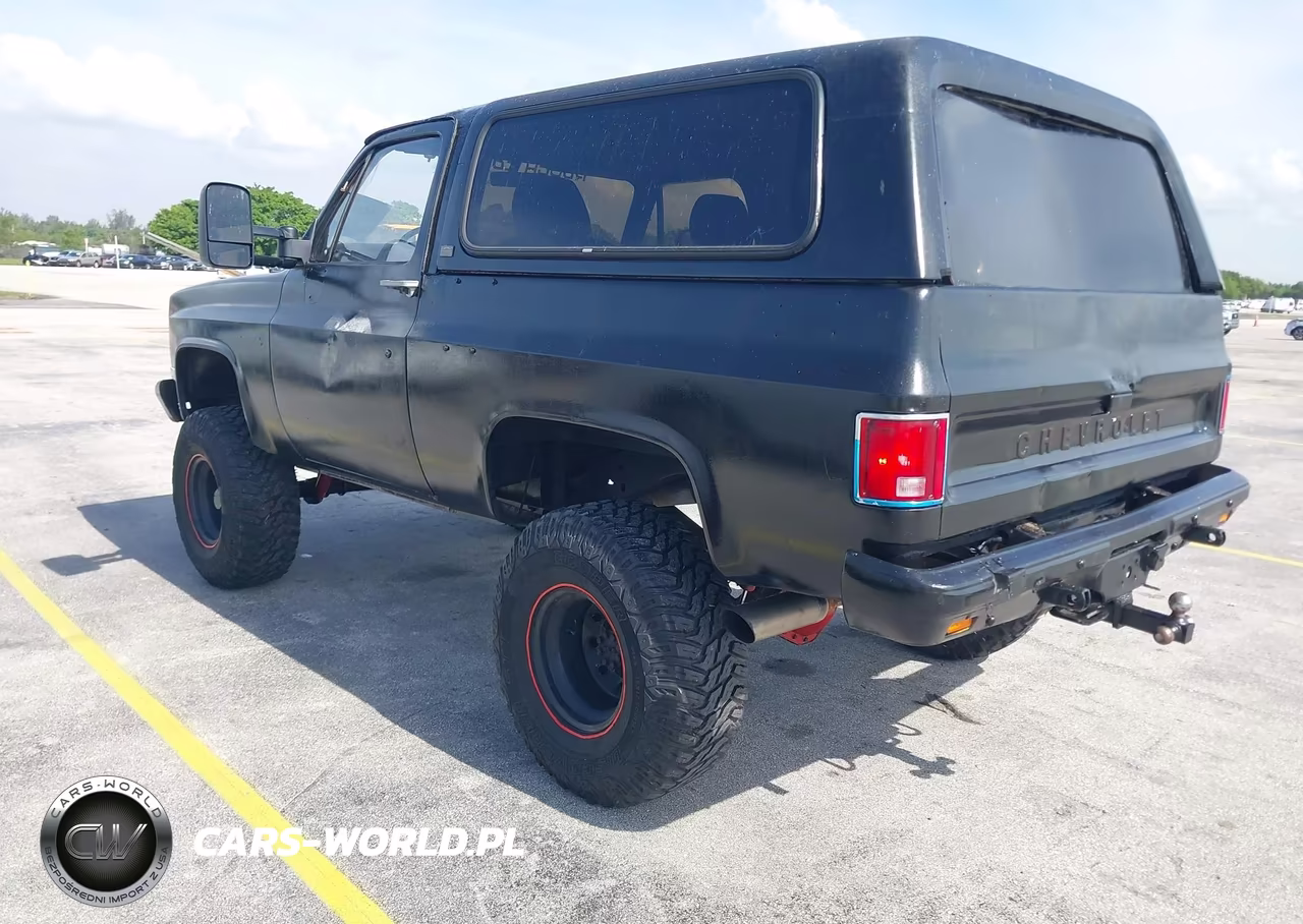 1986 Chevrolet D10 Military Blazer VIN:1G8ED18J9GF192291 - 3